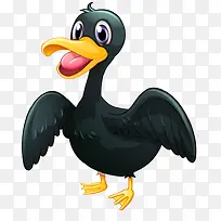 黑色的鸭子