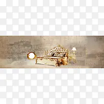 欧式家具海报背景banner