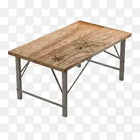 长形旧桌子