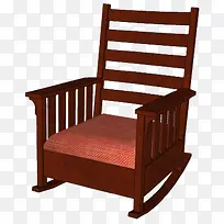 木质沙发靠背摇摇椅
