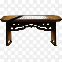 中国风复古桌子企业文化素材