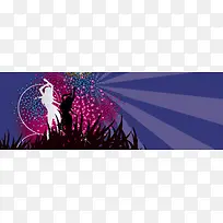 炫酷海报背景banner