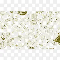 矢量花纹底纹设计素材