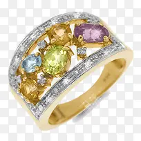钻石宝石戒指素材