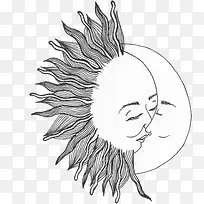 太阳与月亮的接吻