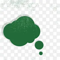 绿色复古对话框