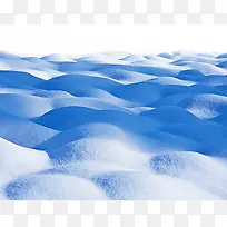 雪地背景边框