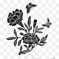 花蝴蝶牡丹