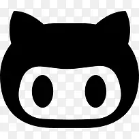 GitHub吉祥物标志变异图标