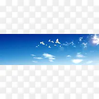 天空素材背景banner