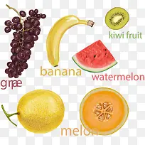 五种新鲜水果