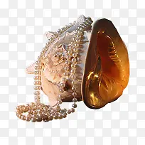 海螺珍珠项链