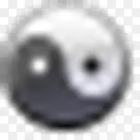 太极阴阳标志 icon