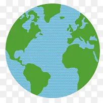 地球矢量图