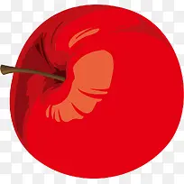 矢量红苹果效果元素免抠素材