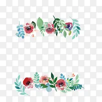 花纹  海报banner装饰图案 花卉