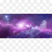 紫色星空背景