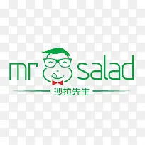 沙拉先生logo