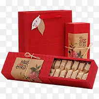 简易抽屉式土特产茶叶包装盒