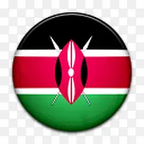 国旗肯尼亚国世界标志