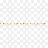 个性花边浪漫分割线