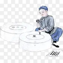 古代人 手绘