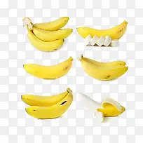 各种造型的香蕉