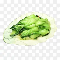 小油菜盘子