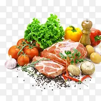 蔬菜肉类食材免抠图片