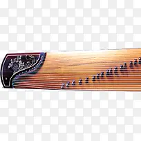 古代传统乐器古筝实物免抠素材