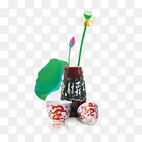 陶瓷 荷花