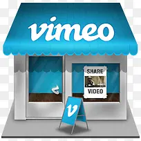Vimeo商店图标