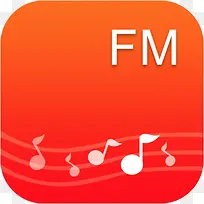 手机红FM软件图标应用