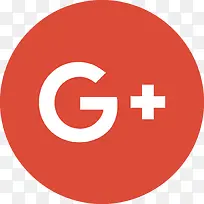 扁平化 logo googleplus