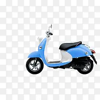 蓝色小绵羊摩托车
