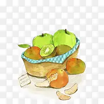 篮子里的水果