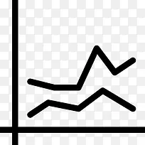 Line Chart 3 Icon