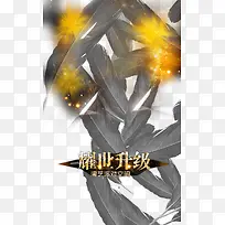 羽毛背景图