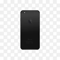 黑色苹果手机背面