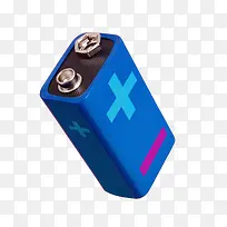 蓝色电池