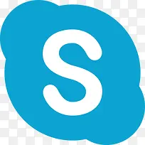 呼叫聊天通信标志消息Skype