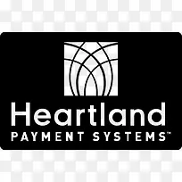 Heartland支付卡的标志图标