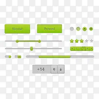 绿色UI控件工具