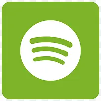 Spotify图标社会网络
