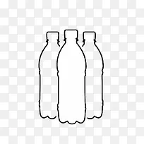 矿泉水瓶组合素材