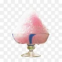粉色西瓜味冰沙