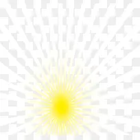 黄色光效爆炸免费下载
