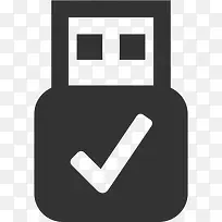 usb connected icon