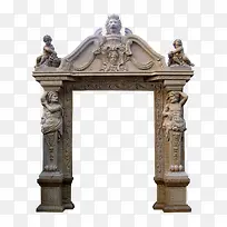 罗马柱子门