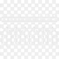 白色栅栏素材